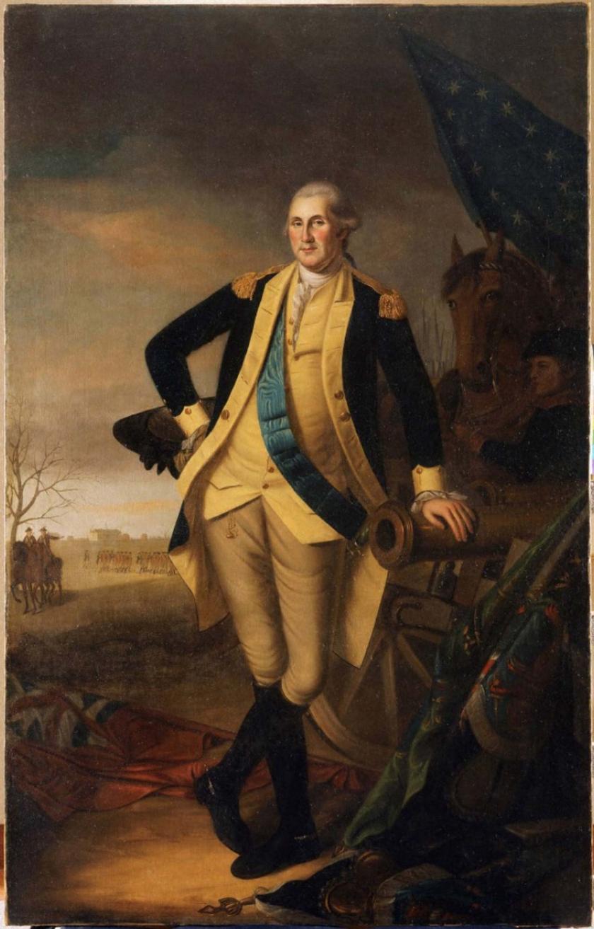 George Washington after the Battle of Princeton (1782)