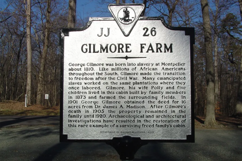 Gilmore Farm Historical Highway Marker