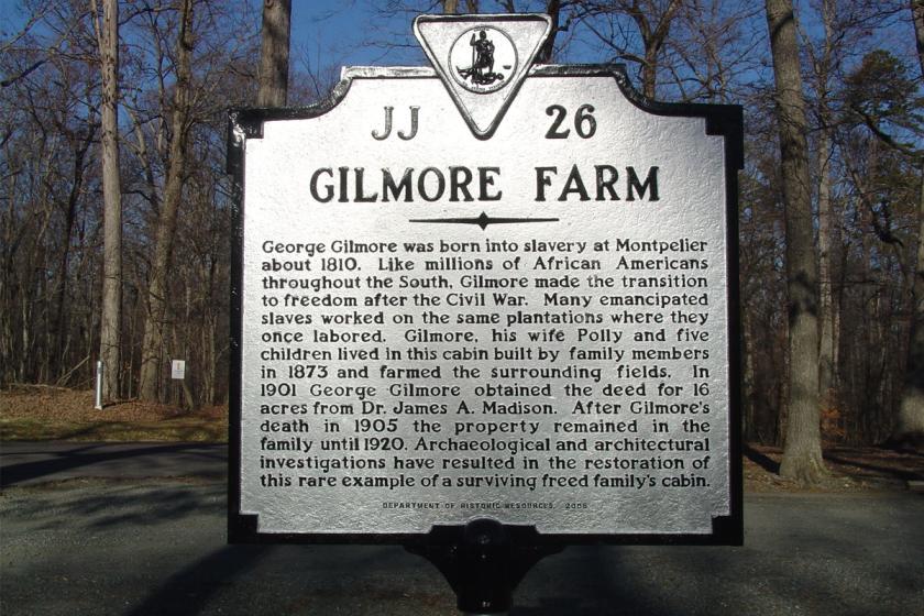 Gilmore Farm Historical Highway Marker