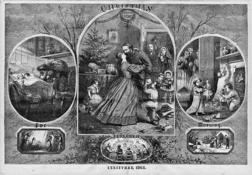 Christmas Nast December 1863