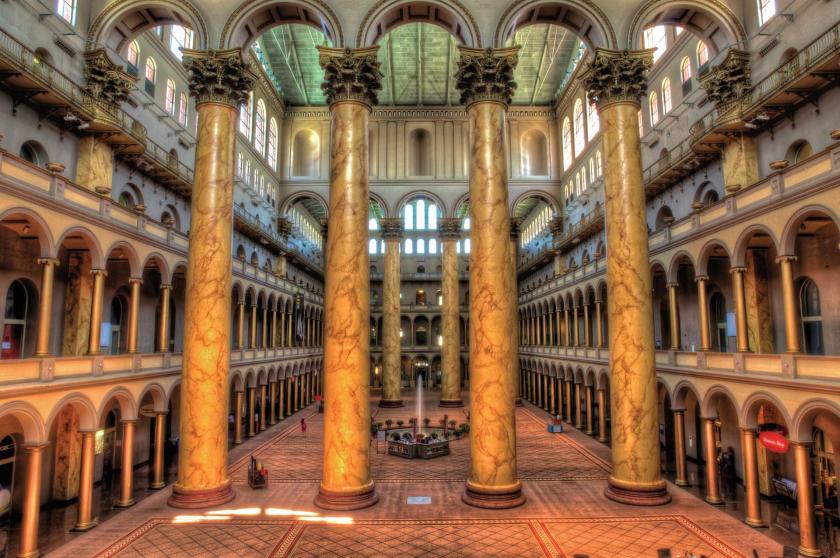 The Great Hall at the National Building Museum, Washington, D.C.