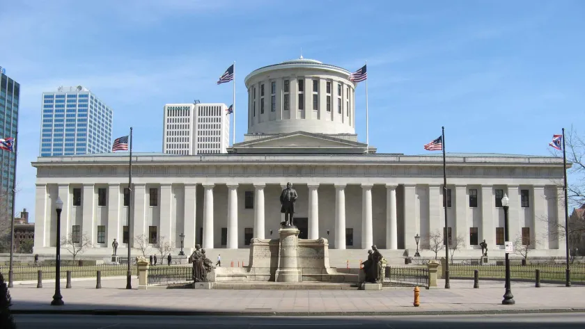 Facade of the Ohio State House
