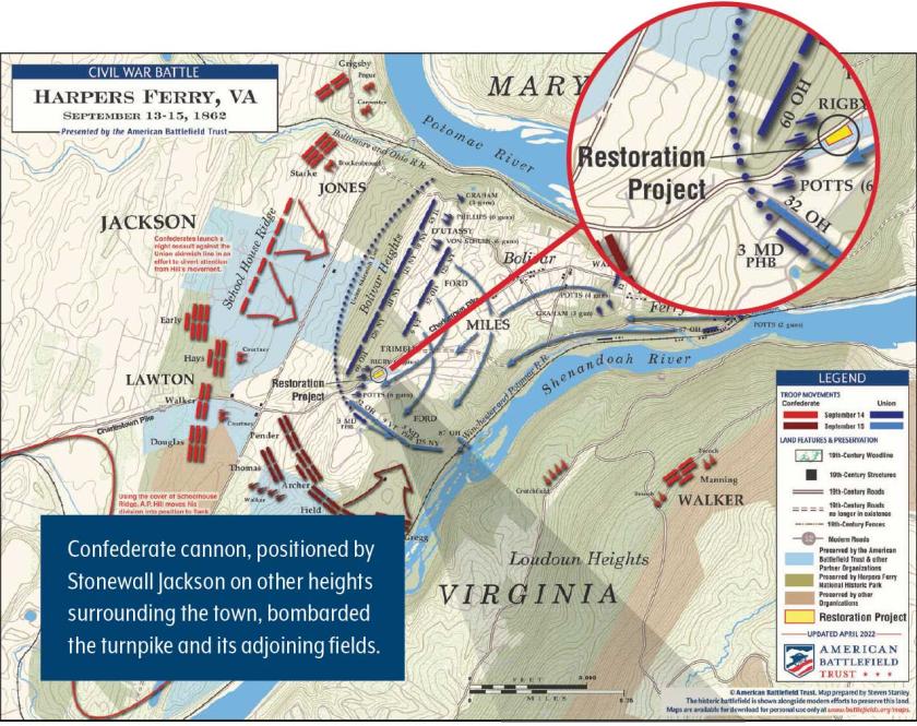 The Battle of Harpers Ferry Restoration Work