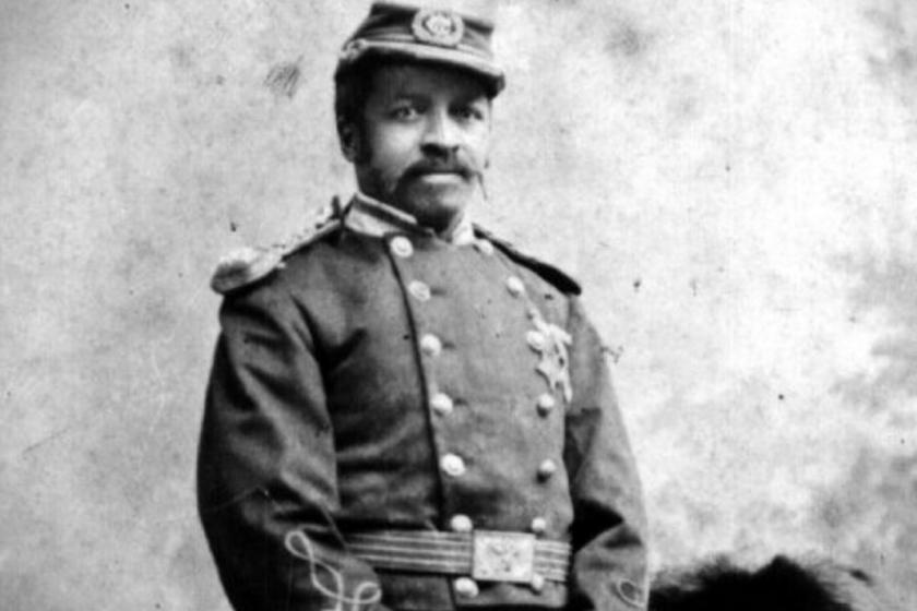 Sgt. Maj. Christian Fleetwood was one of fourteen USCT to receive the Medal of Honor for his valor at New Market Heights.