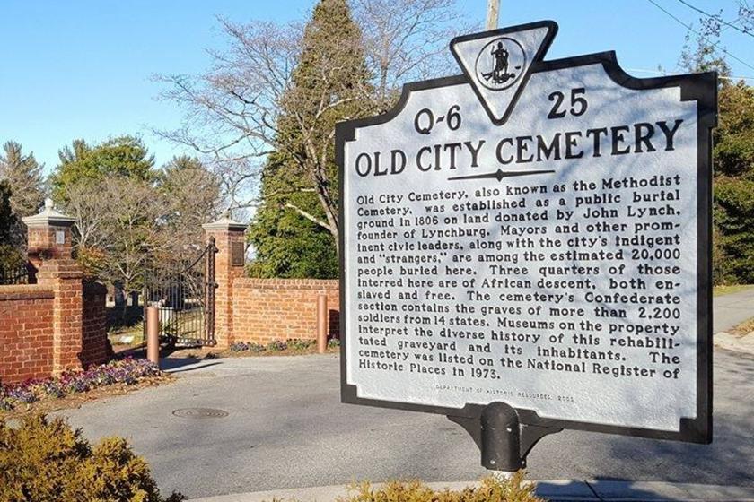 Old City Cemetery Historic Marker