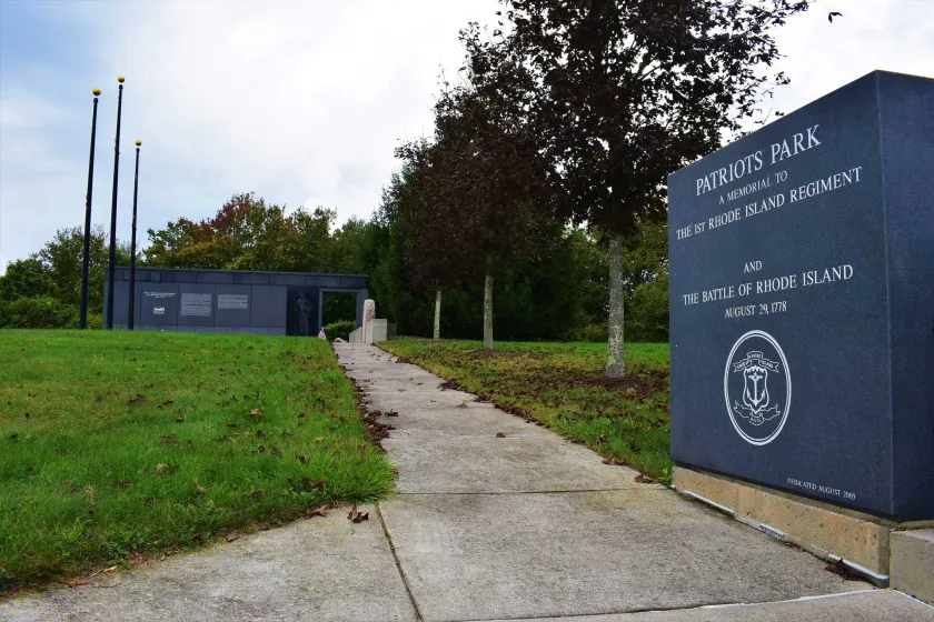 Patriots Park in Portsmouth, Rhode Island