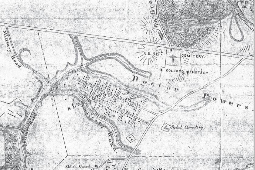 1866 Map of Slabtown