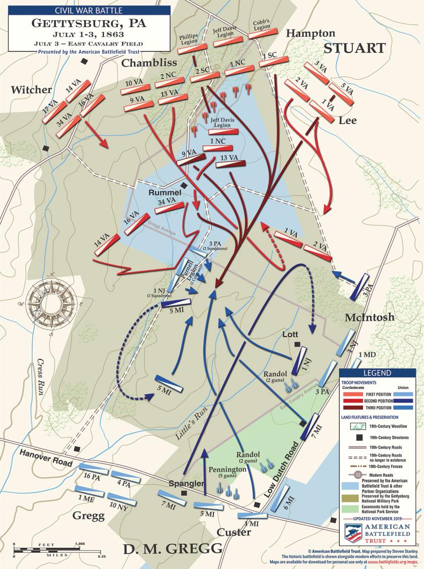 Gettysburg | East Cavalry Field | July 3, 1863 (November 2019)