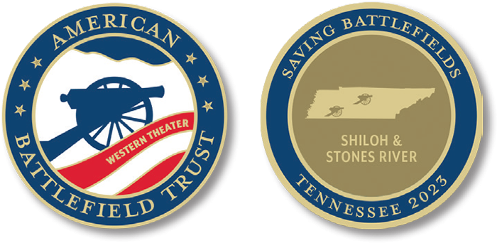 Western Theater: Shiloh & Stones River Challenge Coin
