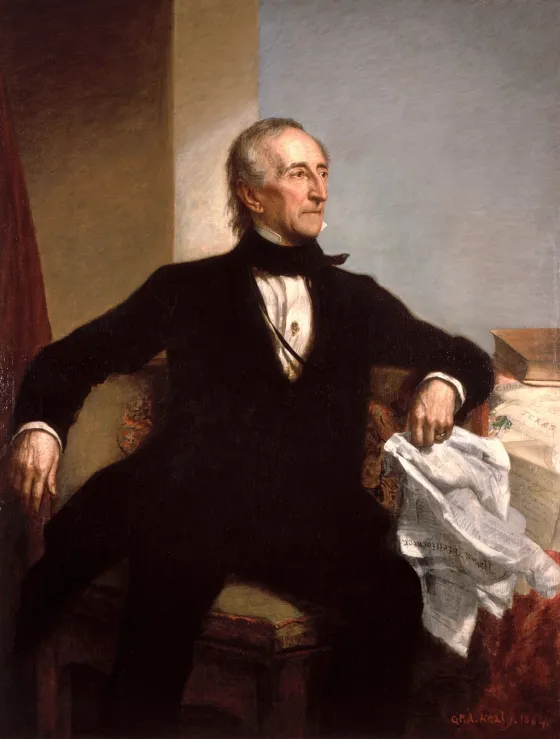 Portrait of President John Tyler