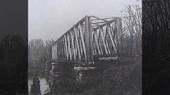 Period photo of Big Harpeth No. 7 Bridge