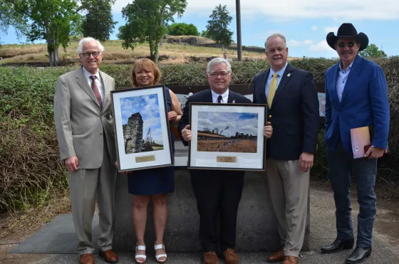 Award Recipients of Fort Negley, John Coooper and the African American Cultural Alliance