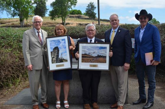 Award Recipients of Fort Negley, John Coooper and the African American Cultural Alliance