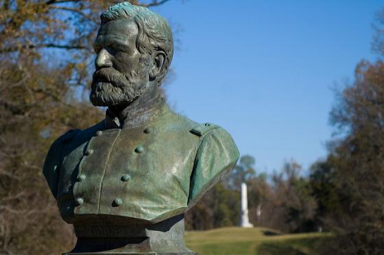 Brig. Gen. Isaac Quinby Portrait Sculpture at Vicksburg National Military Park