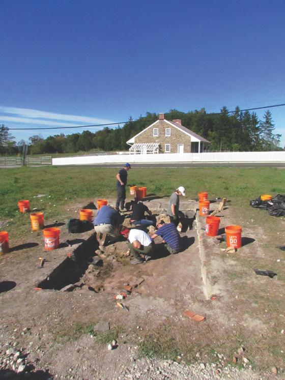 Archaeology Dig at Lee's HQ Gettysburg