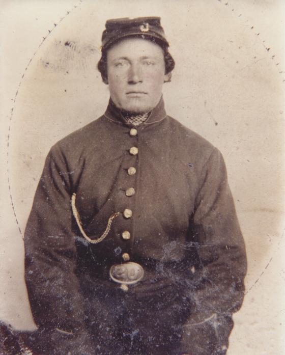 Union soldier from 154 New York
