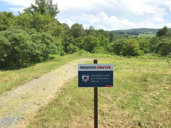 Bennington ABT Land Preserved Sign