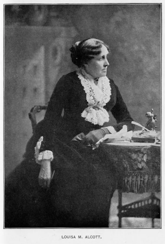 Photograph of Louisa May Alcott, Seated