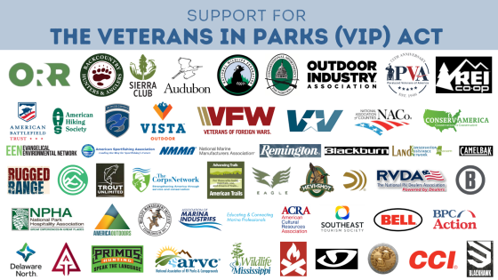 Veterans in Parks (VIP) Act Supporters