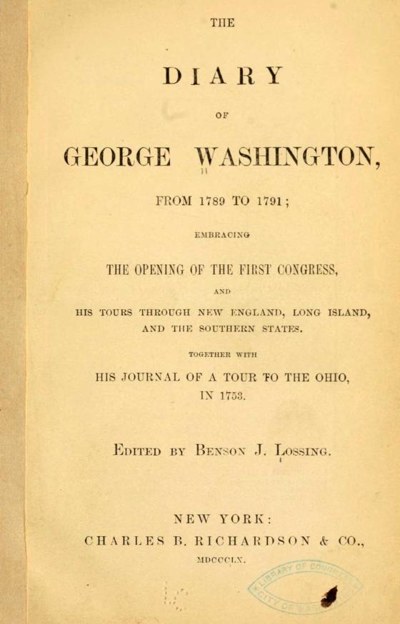 The Diary of George Washington