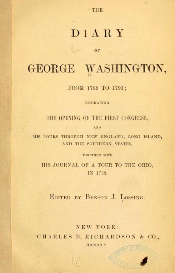 The Diary of George Washington