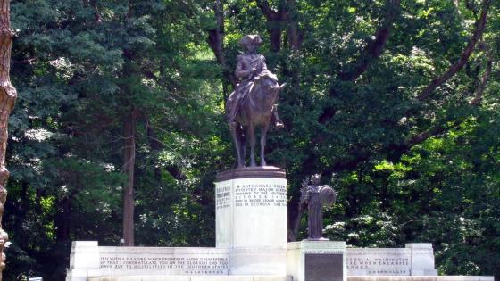 Greene and Signers Monuments at Guilford Courthouse National Military Park