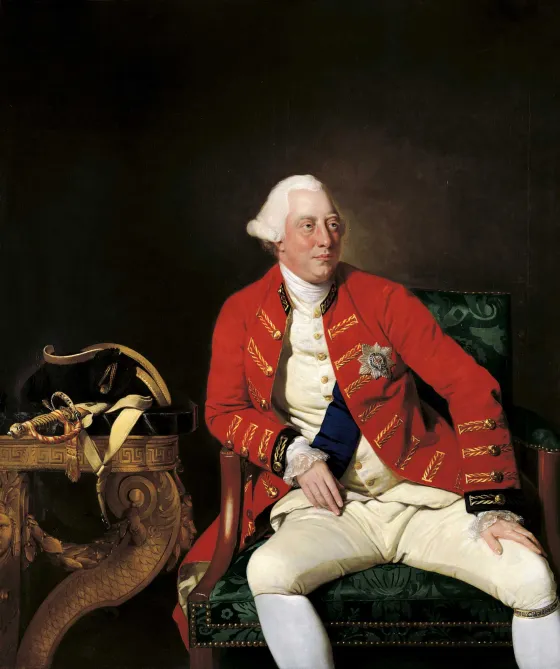 King George III portrait by Johann Zoffany, 1771
