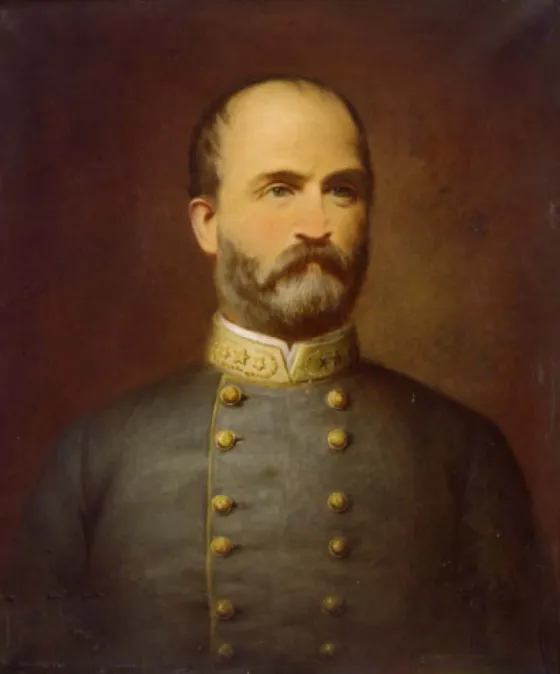 A portrait of Confederate Gen. Lewis Armistead