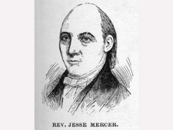 Sketch of Jesse Mercer