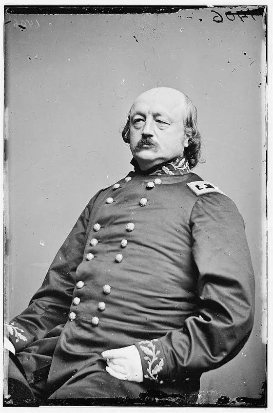 Portrait of Maj. Gen. Benjamin F. Butler, officer of the Federal Army