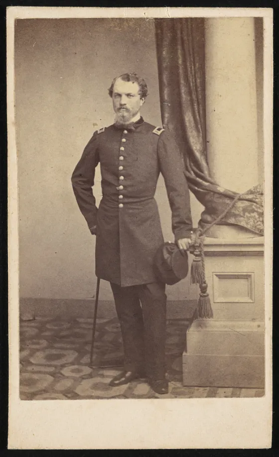 A portrait of Union Gen. William Woods Averell