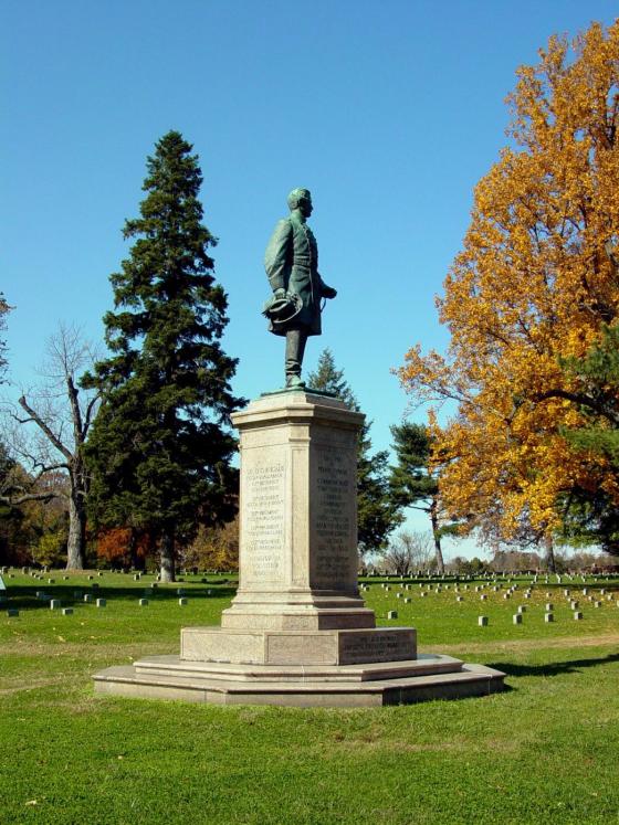 Gen. Andrew Humphreys Monument at Fredericksburg