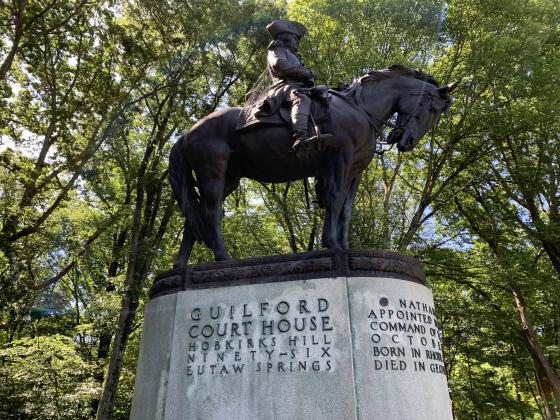 Greene Monument at Guilford Courthouse