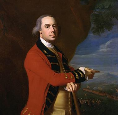 Portrait painting of Thomas Gage