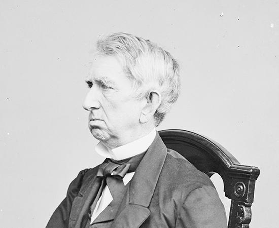 A photograph of William H. Seward
