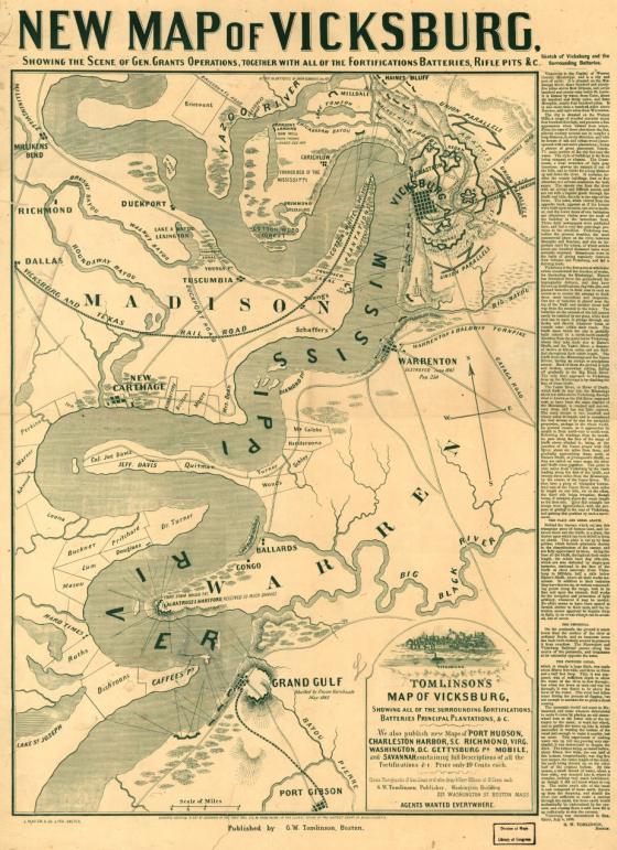 Wisconsin at Vicksburg: report of the Wisconsin-Vicksburg Monument Commission, including the story of the campaign and siege of Vicksburg in 1865 with especial reference to the activities therein of Wisconsin troops