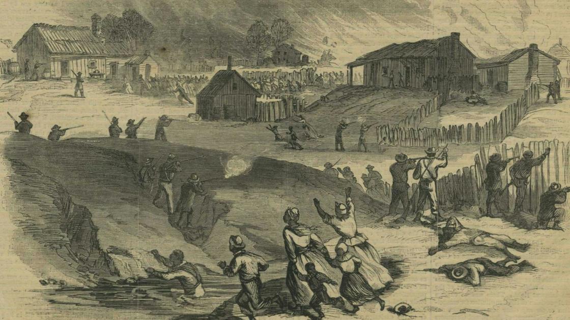 Scenes in Memphis, Tennessee, During the Riot, May 2, 1866