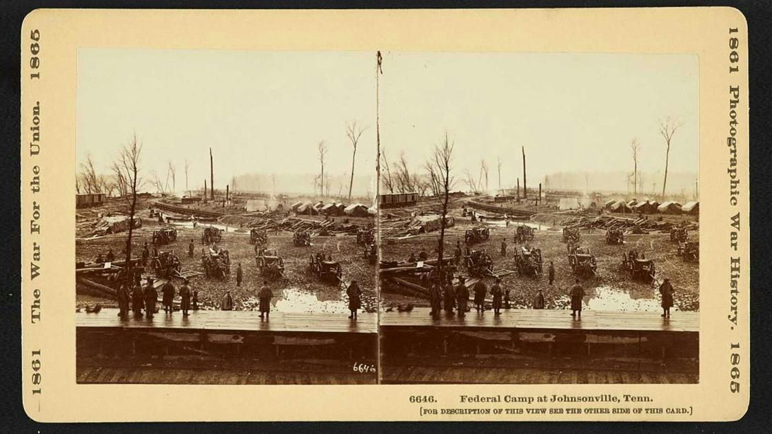 Federal Camp at Johnsonville, Tenn.