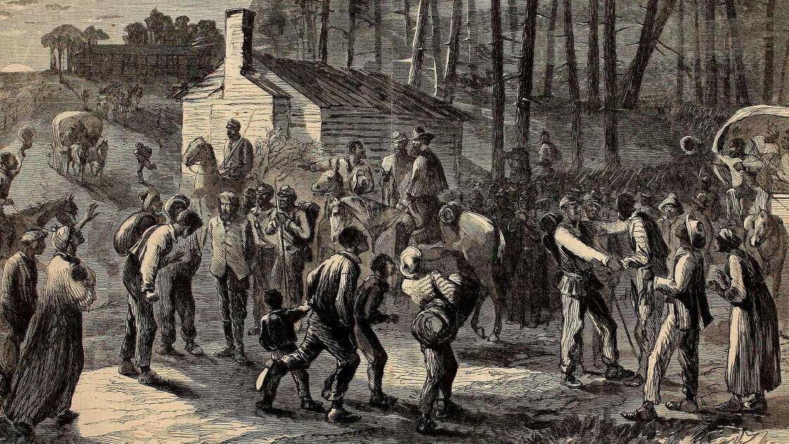 General Wild’s African Brigade Liberating the Enslaved