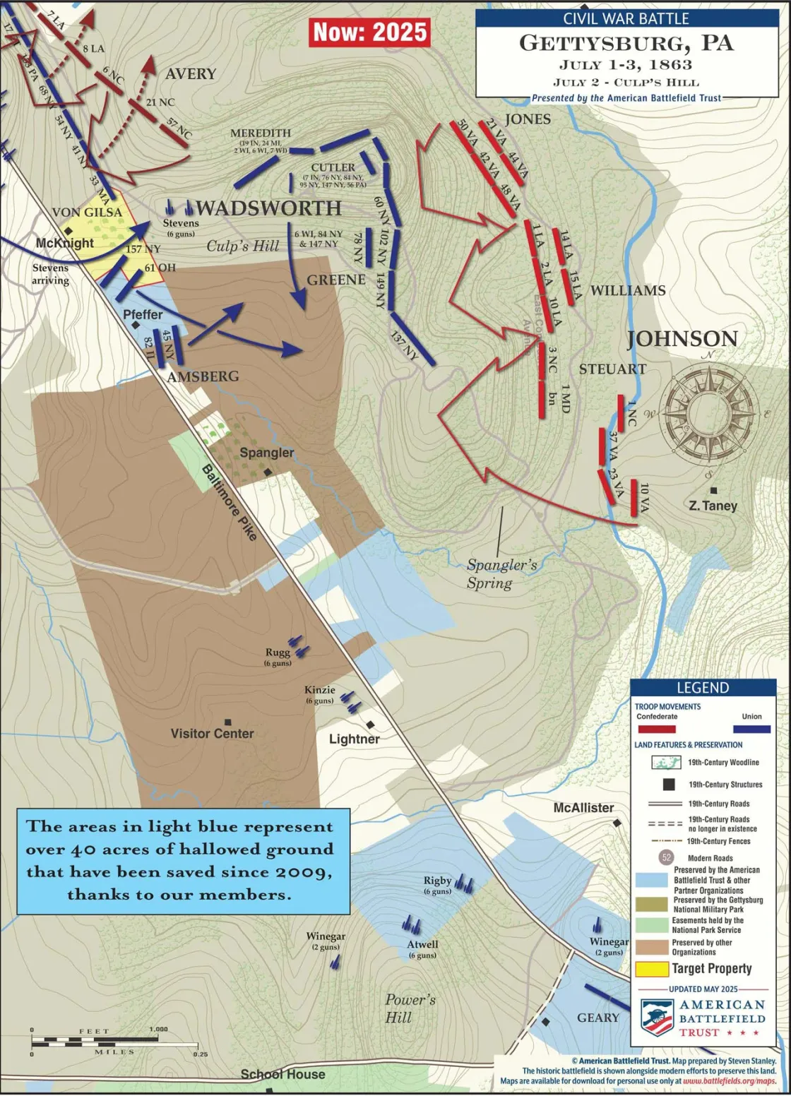 Gettysburg | Culp's Hill | July 2, 1863
