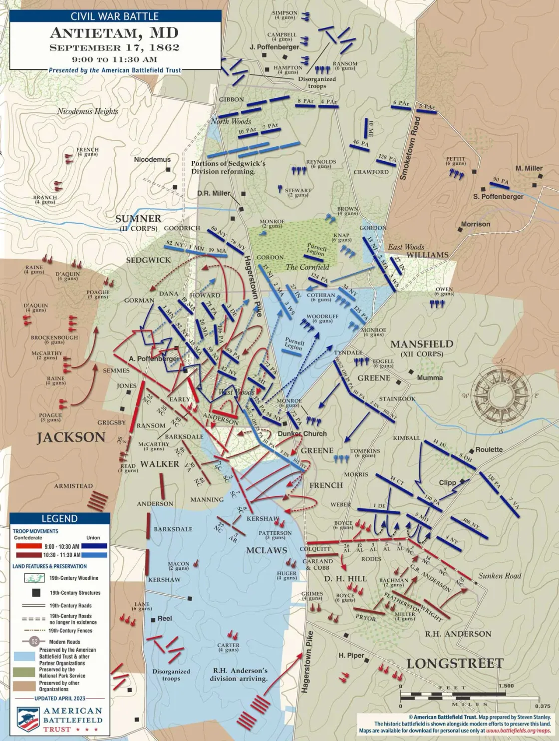 Antietam | West Woods | Sep 17, 1862 | 9:00 - 11:30 am