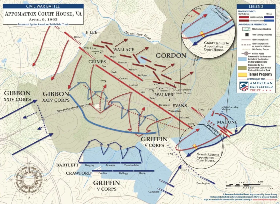 Appomattox Court House | Apr 9, 1865