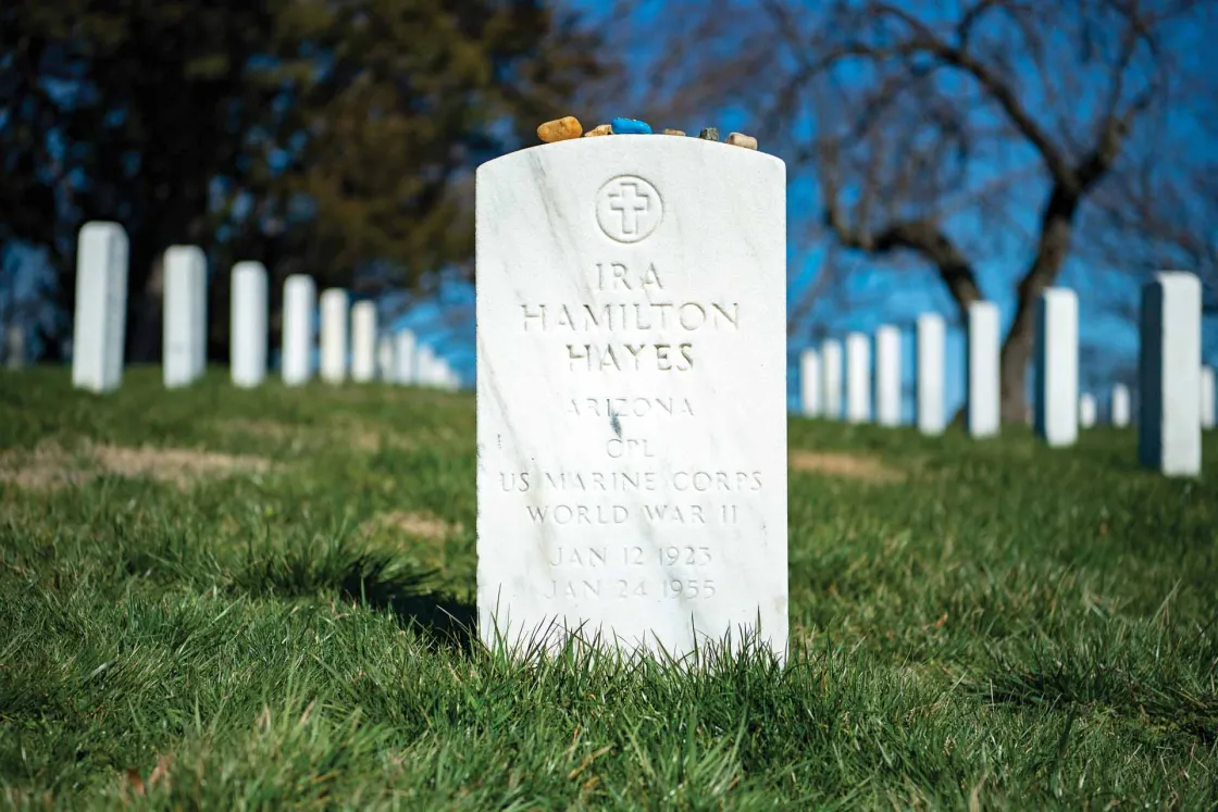 Ira Hayes Grave Site, Arlington National Cemetery, Arlington, Va.