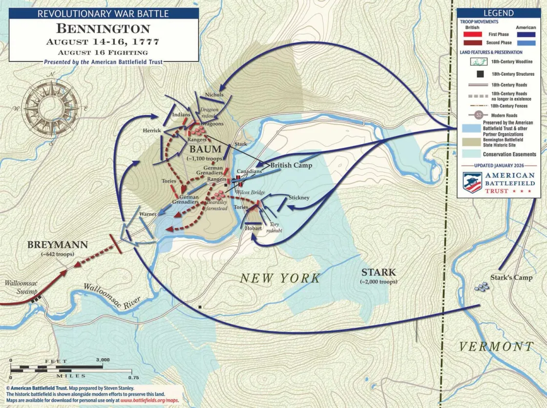 Bennington | Aug 16, 1777