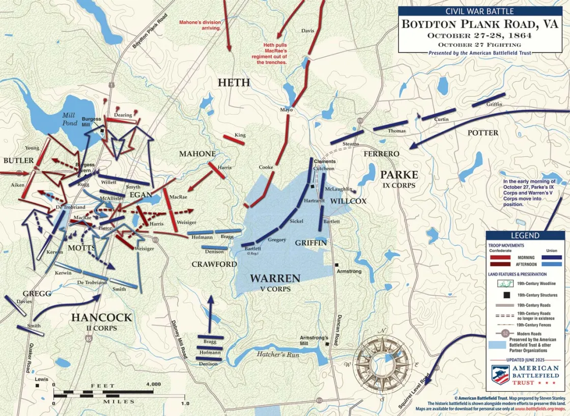 Boydton Plank Road | Oct 27, 1864