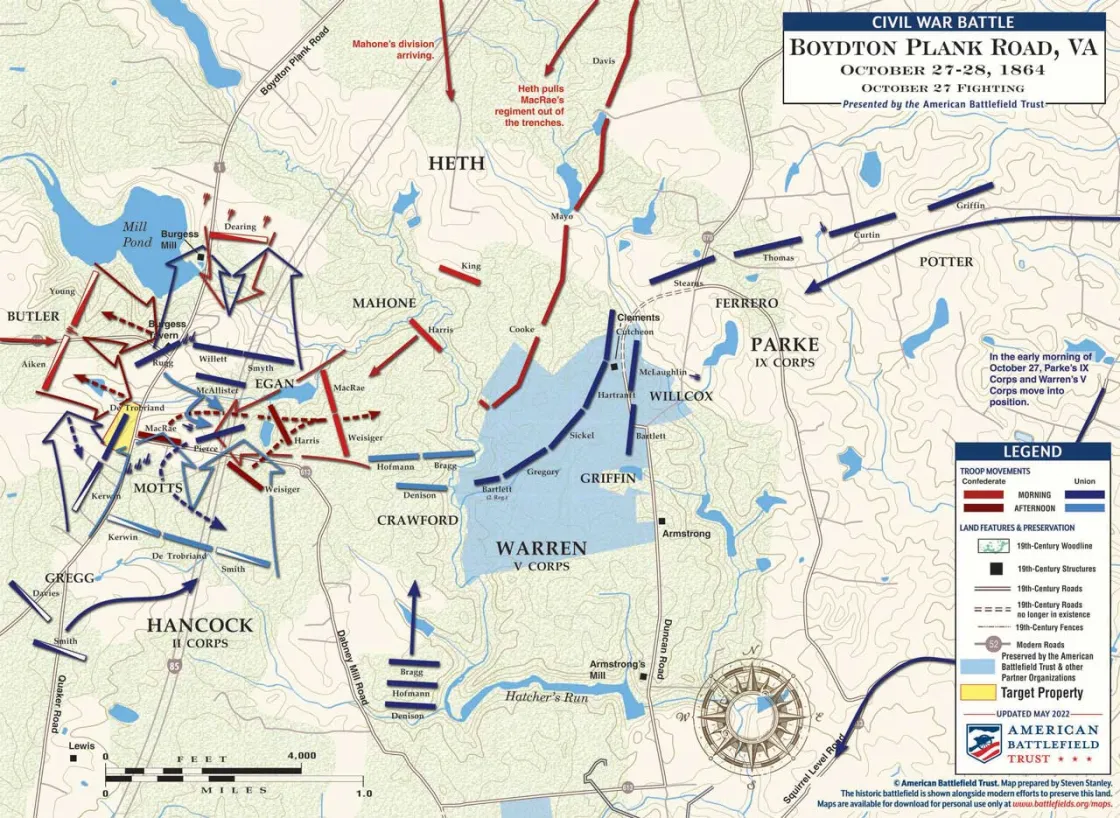 Boydton Plank Road | Oct 27,1864 (May 2022)