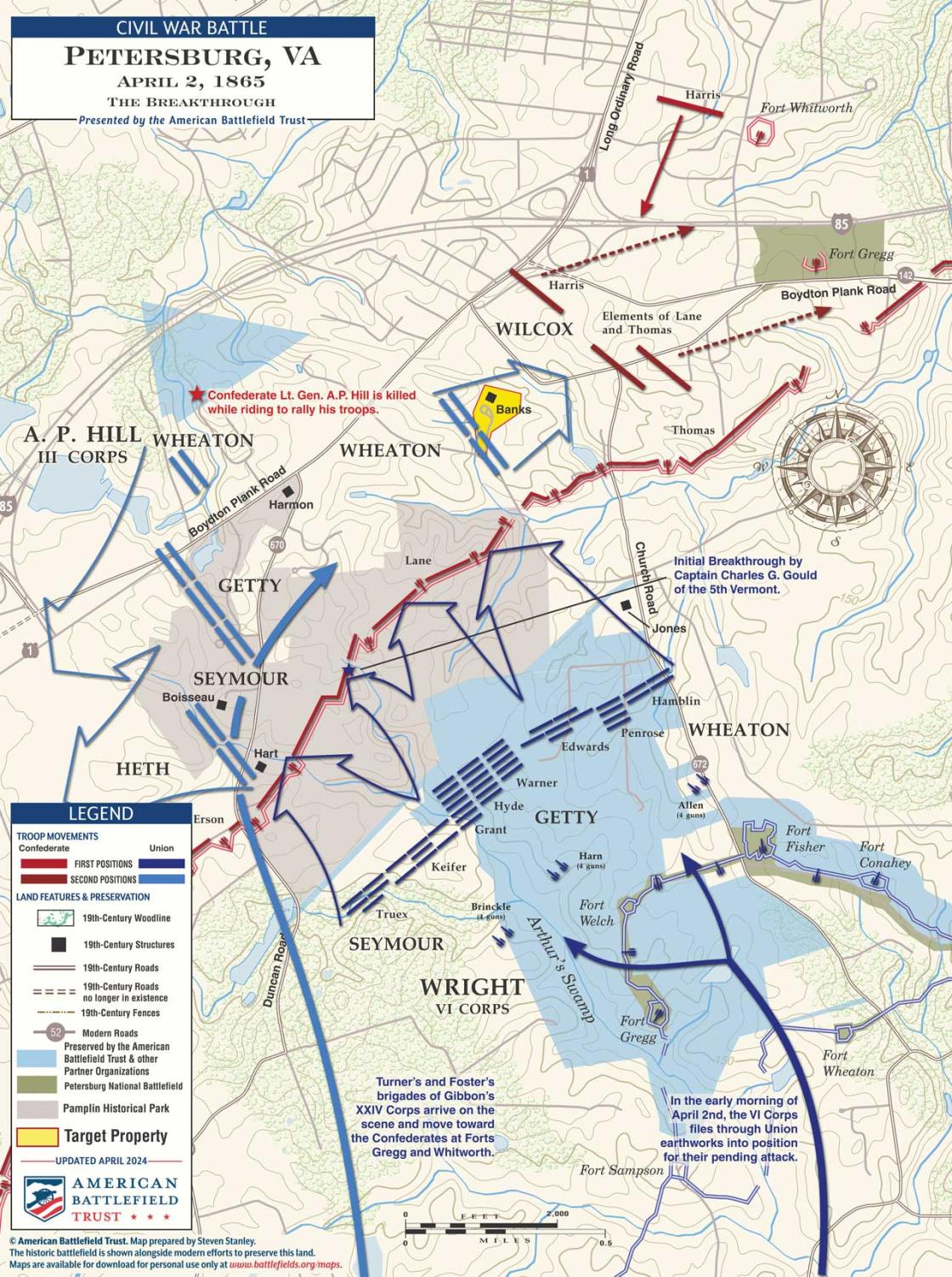 Petersburg | The Breakthrough | Apr 2, 1865
