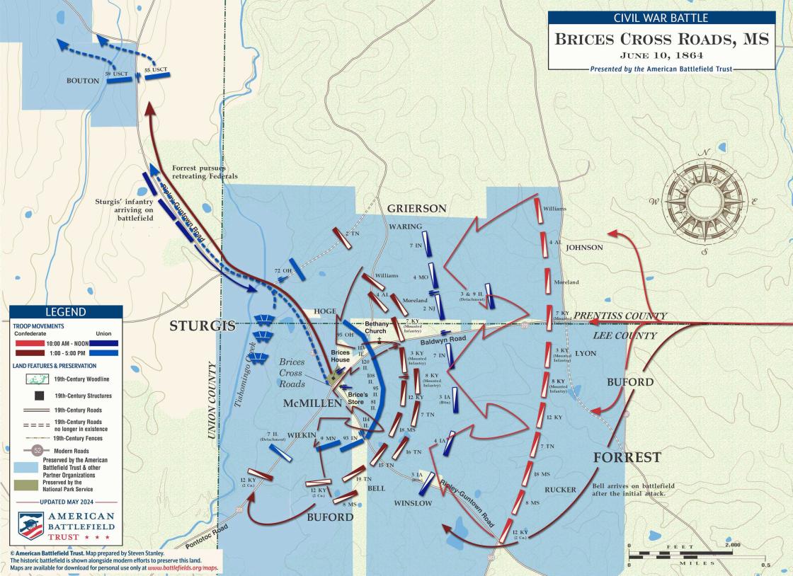 Brice's Cross Roads | June 10, 1864