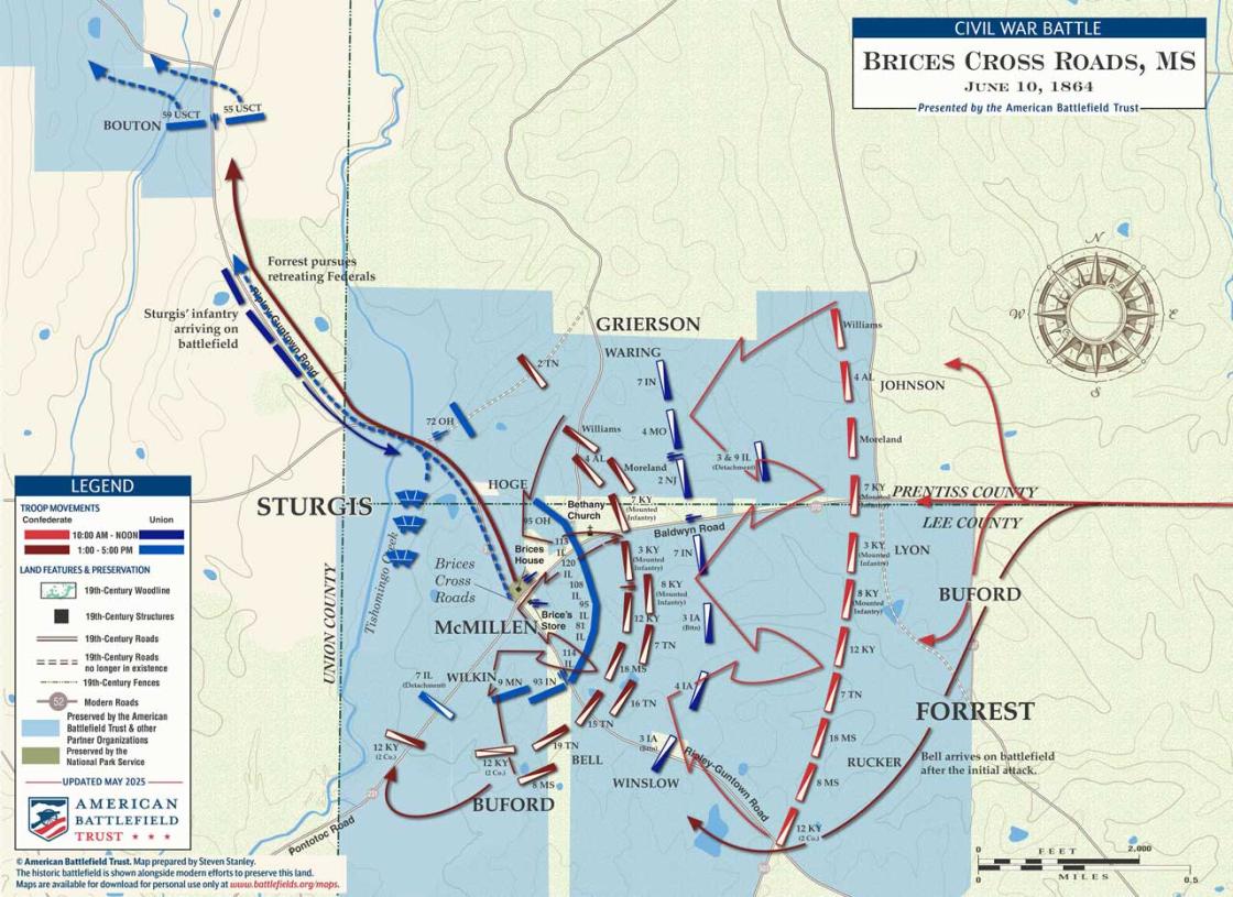 Brice's Cross Roads | June 10, 1864