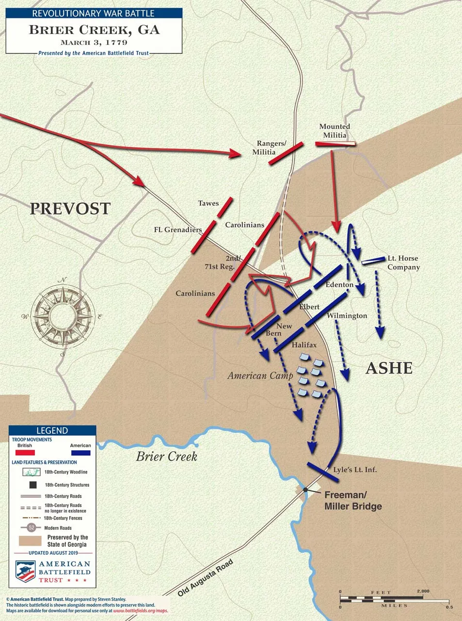 Brier Creek | Mar 3, 1779 (August 2019)